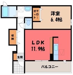 エテルノ サンシャインの物件間取画像